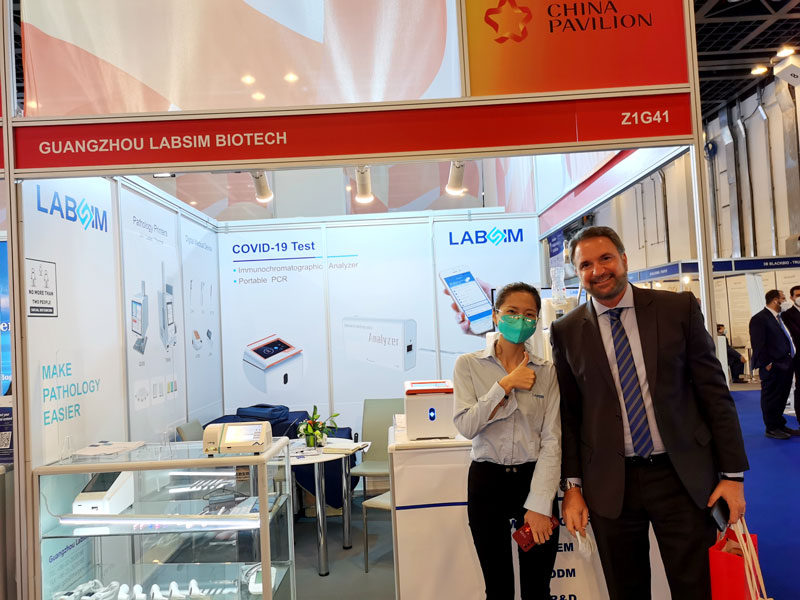 【展會(huì )迴顧】藍勃生物精綵亮相2022 MEDLAB Middle East
